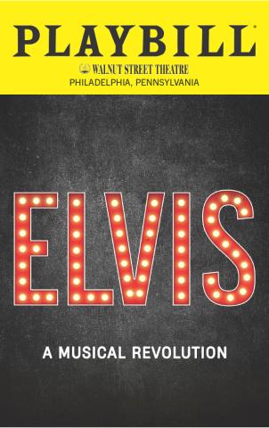 Elvis Playbill Cover
