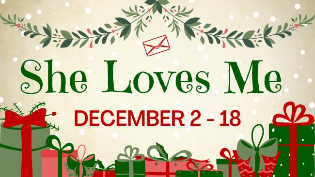 She Loves Me December 2-18 Red and Green Gifts
