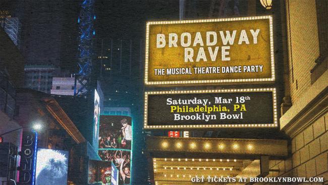 Broadway Rave Show Art